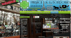 Desktop Screenshot of pharmacie-delabourdonnais.com